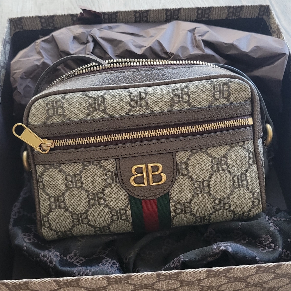 Balenciaga x Gucci The Hacker Project Camera Bag